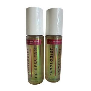 2x Tanologist Express Self Tanning Mousse (Light) - 6.76 Oz / 200‎ mL each